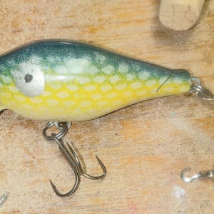 Fishing Lure Handmade Shallow-Diving Wood Crankbait floating-diving
