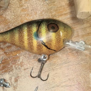 Fishing Lure Handmade Medium-Diving Wood Crankbait floating-diving