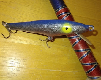 anchors aweigh fishing lures Luhr Jensen Kwikfish X-Treme Silver/Blue Pirate; 3 3/8 in