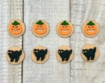 Fall Cookie Magnets | Pillsbury cookies | fall decor | Halloween decor | locker decor | refrigerator magnet | miniature food | clay food |