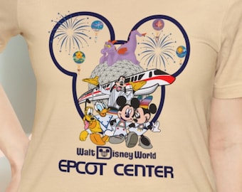 Vintage 90s Clothing Walt Disney World Epcot Center Park Figment