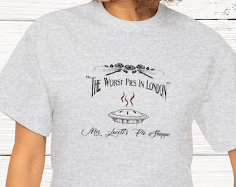 Sweeney Todd Shirt: Mrs. Lovett's Pie Shop Broadway Musical Tee