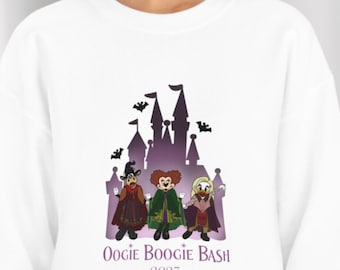 ディズニーワールド ハロウィン シャツ、ディズニーランド ハロウィン、ウギー ブギー バッシュ、ミッキーはそんなに怖くない、ミニー ホーカス ポーカス、ディズニー ホーカス ポーカス シスターズ