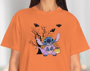 スティッチ ハロウィン シャツ、ディズニー ハロウィン、ウギー ブギー バッシュ、スティッチ トリック オア トリート、フィグメント ハロウィン シャツ、ディズニー ワールド ハロウィン シャツ