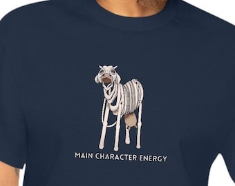 Camiseta blanca lechosa del musical de Broadway "Into The Woods"