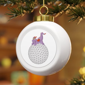 Disney Figment Ornament, Disney Epcot Figment Christmas Ornament, Disney Figment Christmas Ornament, Figment Ornament, Epcot Ornament 2022