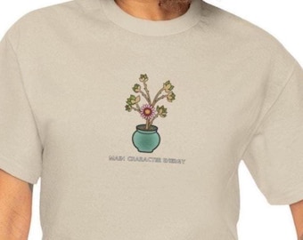 Maybe Happy Ending HwaBoon Shirt: Floral Musical Theatre Tee