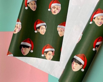 BTS Dynamite Wrapping Paper | BTS Dynamite Gift Wrap | BTS