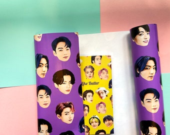 ラッピング・包装 Jung Kook   BTS Jungkook Wrapping Paper | BTS Jungkook Gift Wrap | BTS