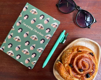 Daechwita Hardcover Notebook | BTS Notebook | K-Pop Notebook | Daechwita Journal