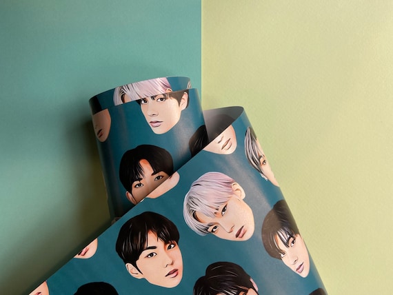 Enhypen Drunk-Dazed Wrapping Paper | Enhypen Drunk-Dazed Gift Wrap 