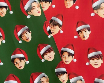 Bundle: Seventeen Christmas Wrapping Paper | Seventeen Xmas
