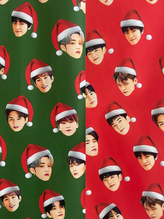 Bundle: Seventeen Christmas Wrapping Paper | Seventeen Xmas