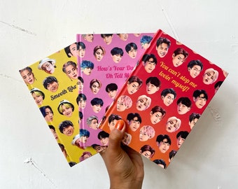 BTS Hardcover Notizbuch Bundle | BTS Hardcover Journal Bundle | K-pop Hardcover Notizbuch Bundle
