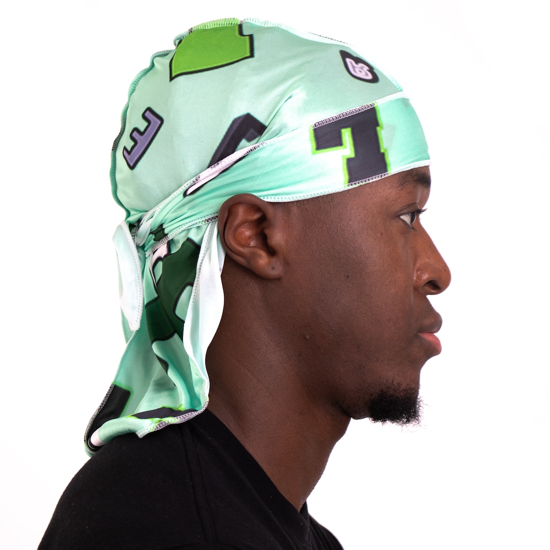 Wanmu Samt Durags 2 Stück Mit Wave Cap - Ultraweich Für 360 Waves & Haarschutz