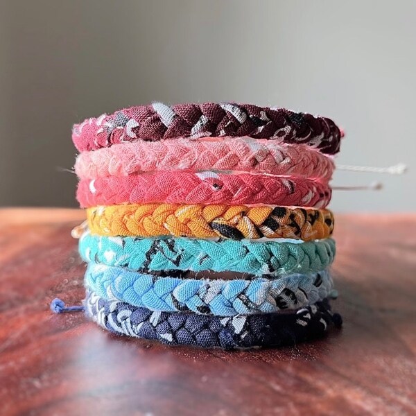 Summer Bandana Scarf Bracelets