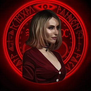 Silent Hill 2 Maria A5 Art Print