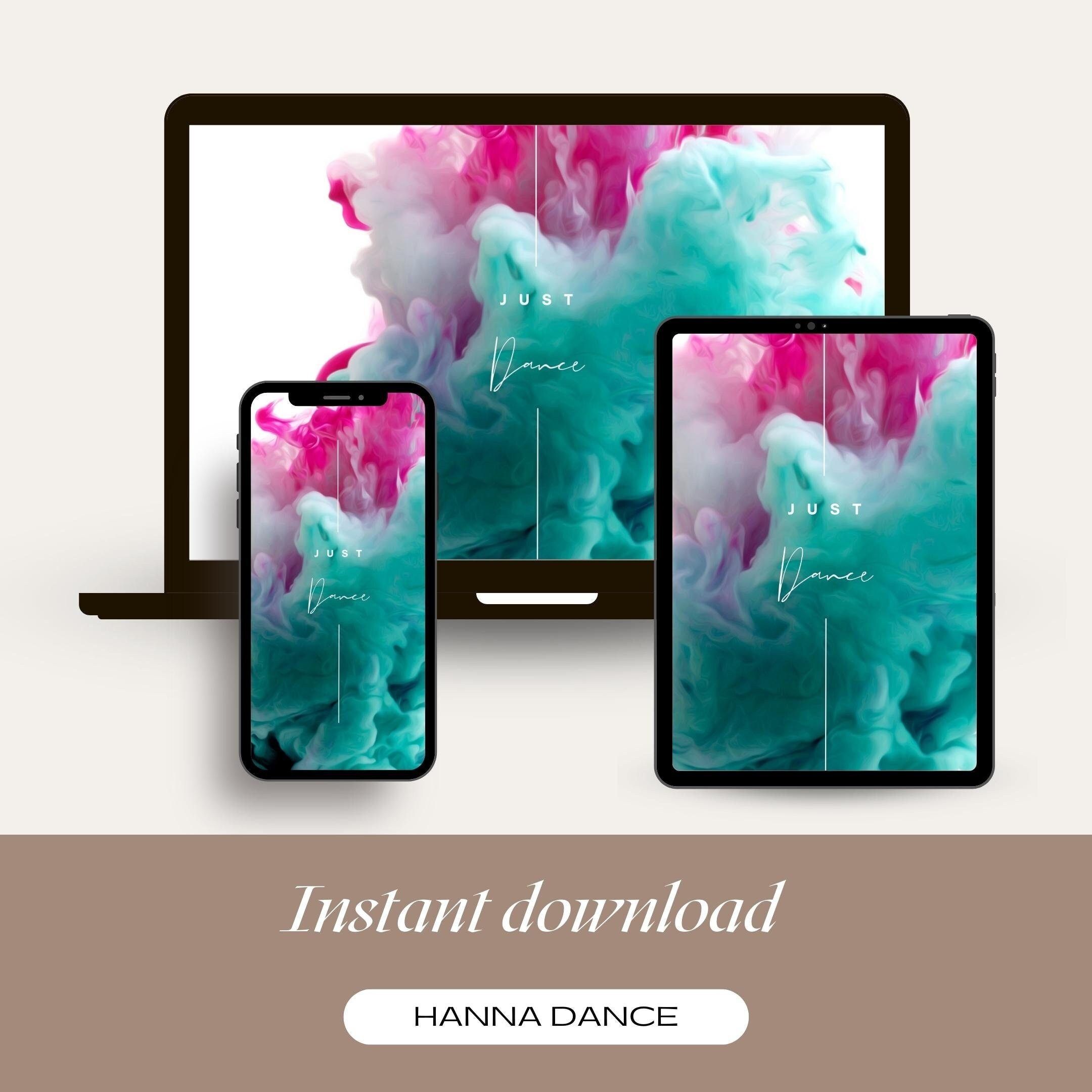 Just Dance Wallpapers Digital Download phone iPad Desktop Etsy — free download