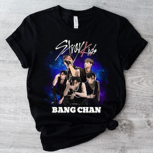 T-shirt rétro Stray Kids : T-shirt vintage Kpop