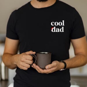 Christmas Cool Dad Father&#39;s Day t-shirt, Christmas Daddy t-shirt, daddy to be t-shirt, custom DAD Christmas gift, dad love