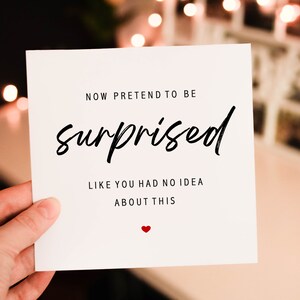 Personalised Special Wedding cards, unique and funny wedding cards, card from bride, card from groom
