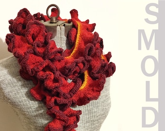 Patrón de tejido - Ardiente líquido Pañuelo