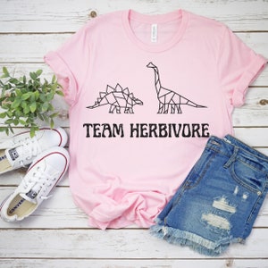 Camiseta de equipo herbívoro, camisa vegana, regalo para veganos, camiseta vegetariana, camisa vegana divertida, camisa a base de plantas, camisa vegetariana, ropa vegana