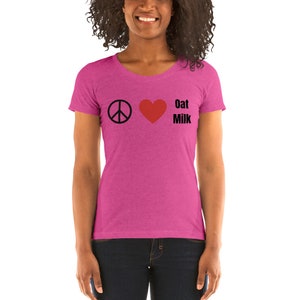 Camiseta de leche de avena, camiseta vegana, regalo para veganos, camiseta vegetariana, camiseta vegana divertida, camiseta basada en plantas, camiseta vegetariana, ropa vegana