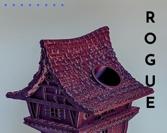 Rogue Class Inspired D&D Dice Tower | Large Dice Tower | Great gift for your favorite Dungeons and Dragons DM, GM, or Player