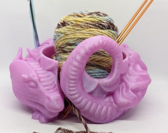 Dragon Yarn Bowl | Yarn Storage | Many Color Options | High Quality | Great Gift Idea for Knitters & Crocheters