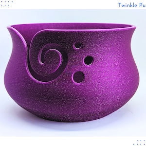 Large Yarn Bowl | Yarn Storage | Many Color Options | High Quality | Great Gift Idea for Knitters & Crocheters