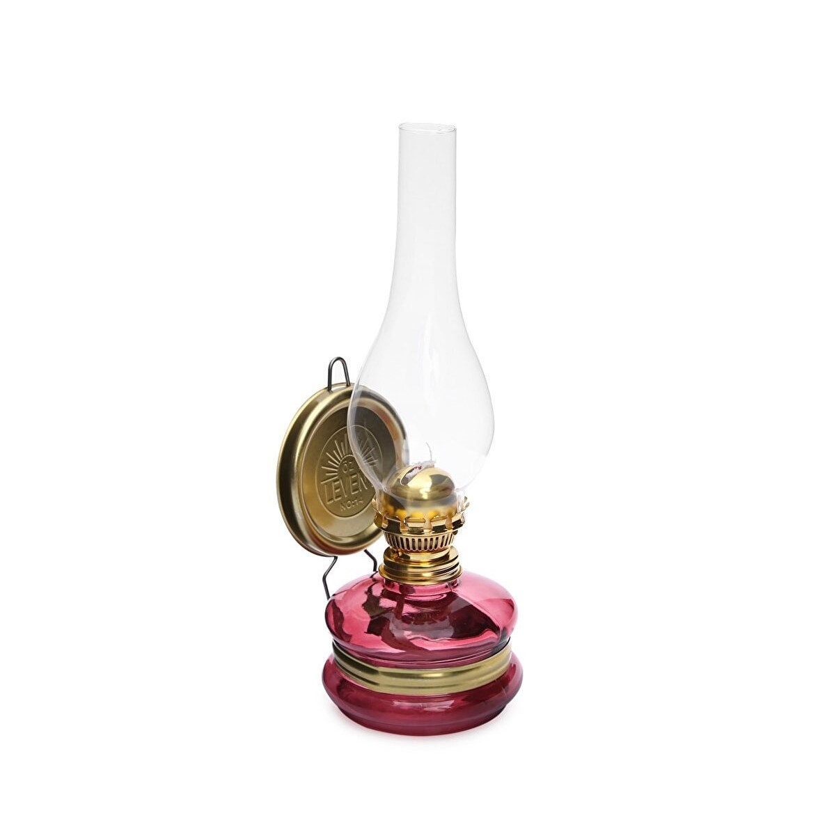 Red outlet kerosene lamp