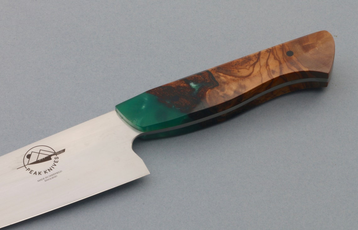 Handmade Chefs knife made in Sheffield England. Etsy