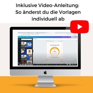 20 individuell anpassbare Instagram Canva-Vorlagen, Canva-Templates mit Diagrammen / Infografiken für Social-Media Bild 4