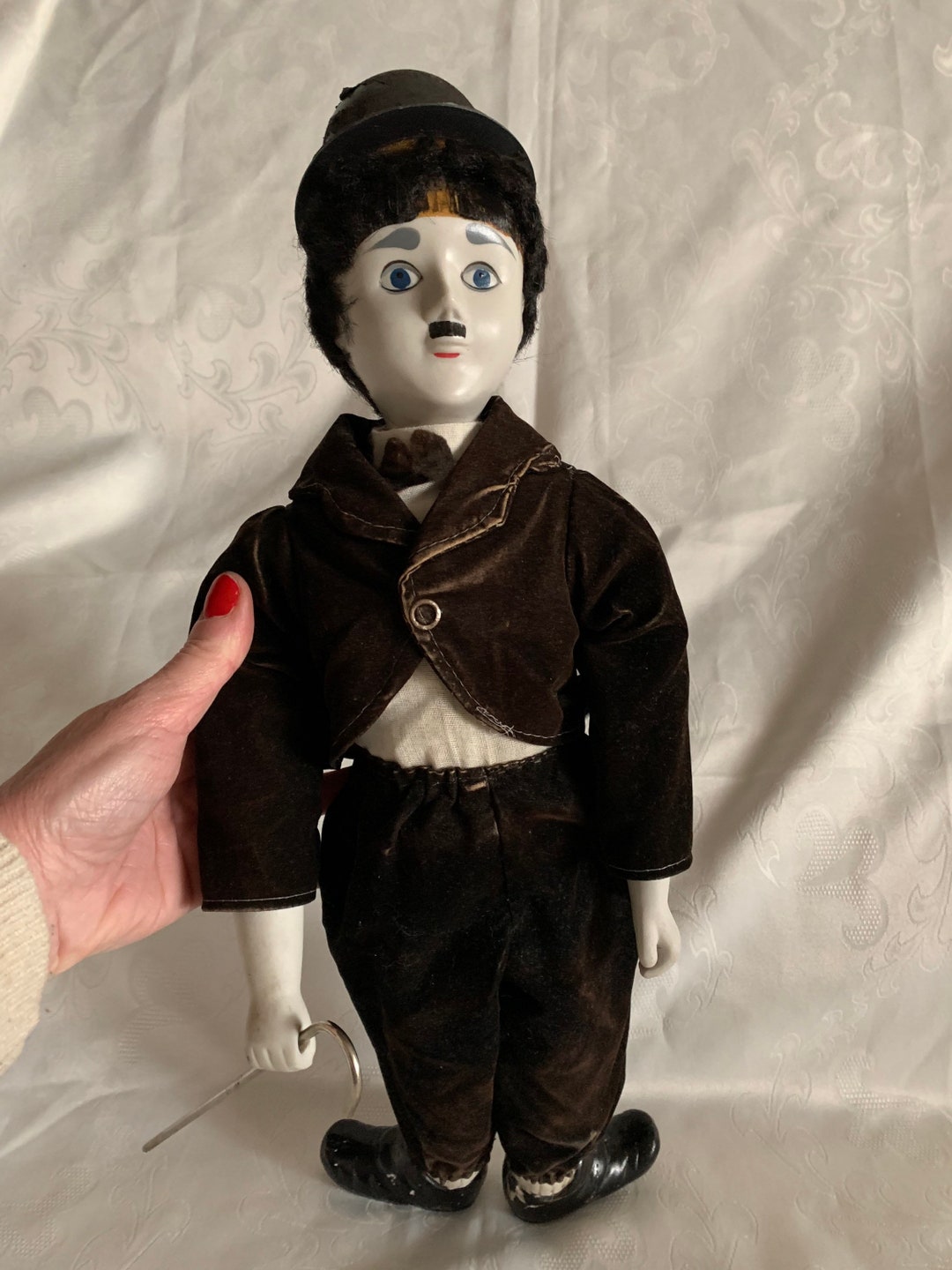 Vintage Charlie Chaplin Doll - Etsy