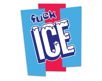 Fuck ICE sticker