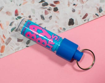 グロスキーチェーンキャップ - メイベリン ベビーリップス リップバーム用回転キャップ