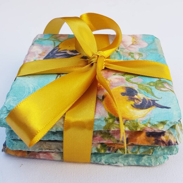 Decoupage Coasters Etsy