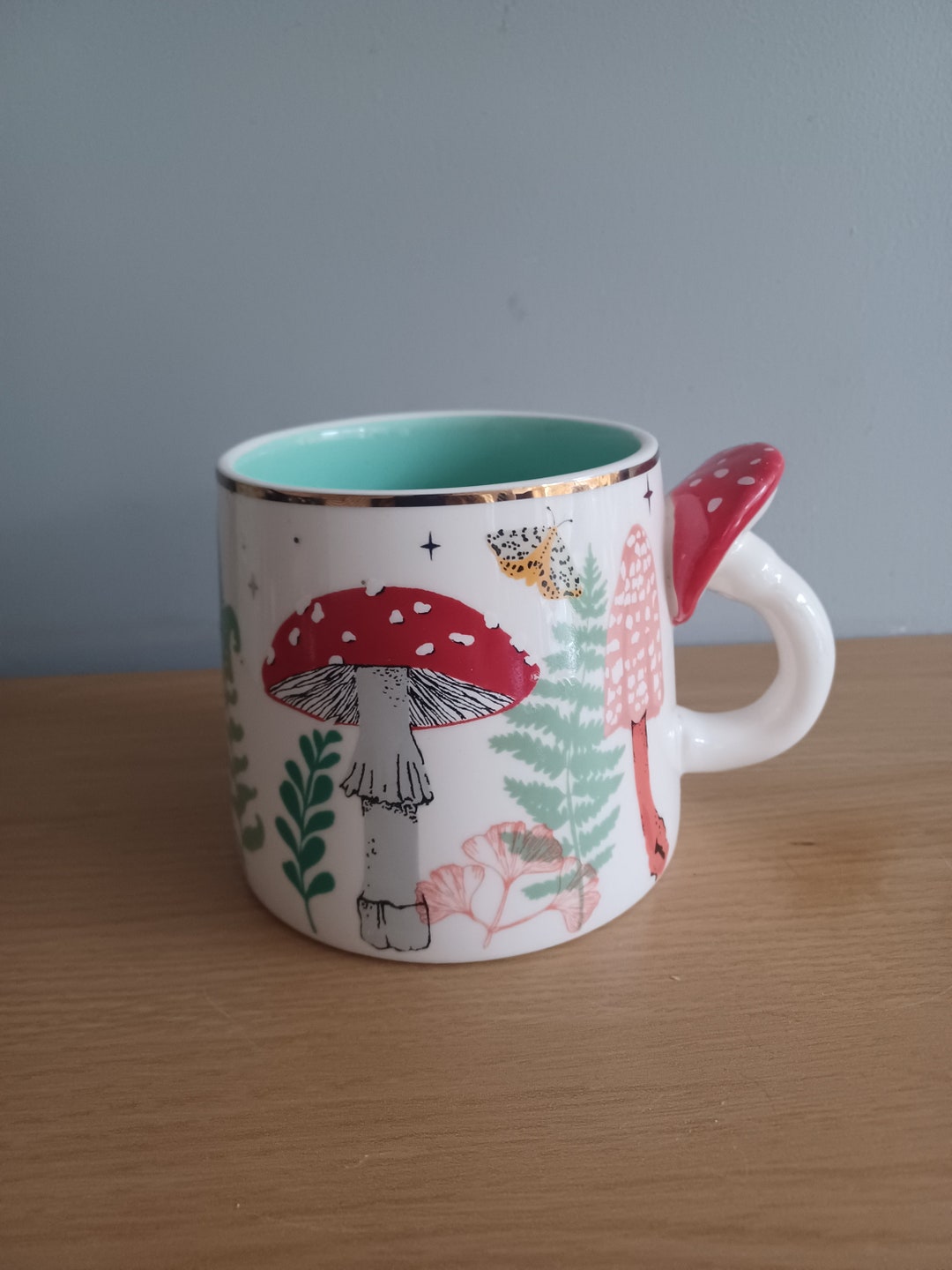 Toadstool Mug | Olive Green