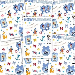 Disney Cruise Trip Sticker Sheet | Disney Stickers | Bullet Journaling | Bujo | Planner Stickers