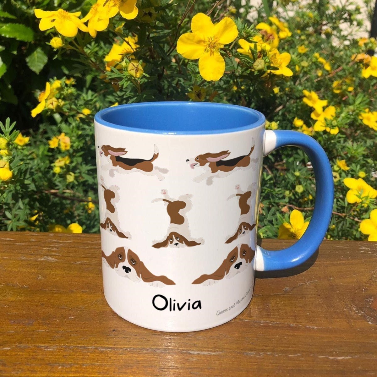 The Gift Of Nothing Humphrey The Basset Hound I'm All Ears Mug Basset Hound  Calendars 2025, image size:1200x1200