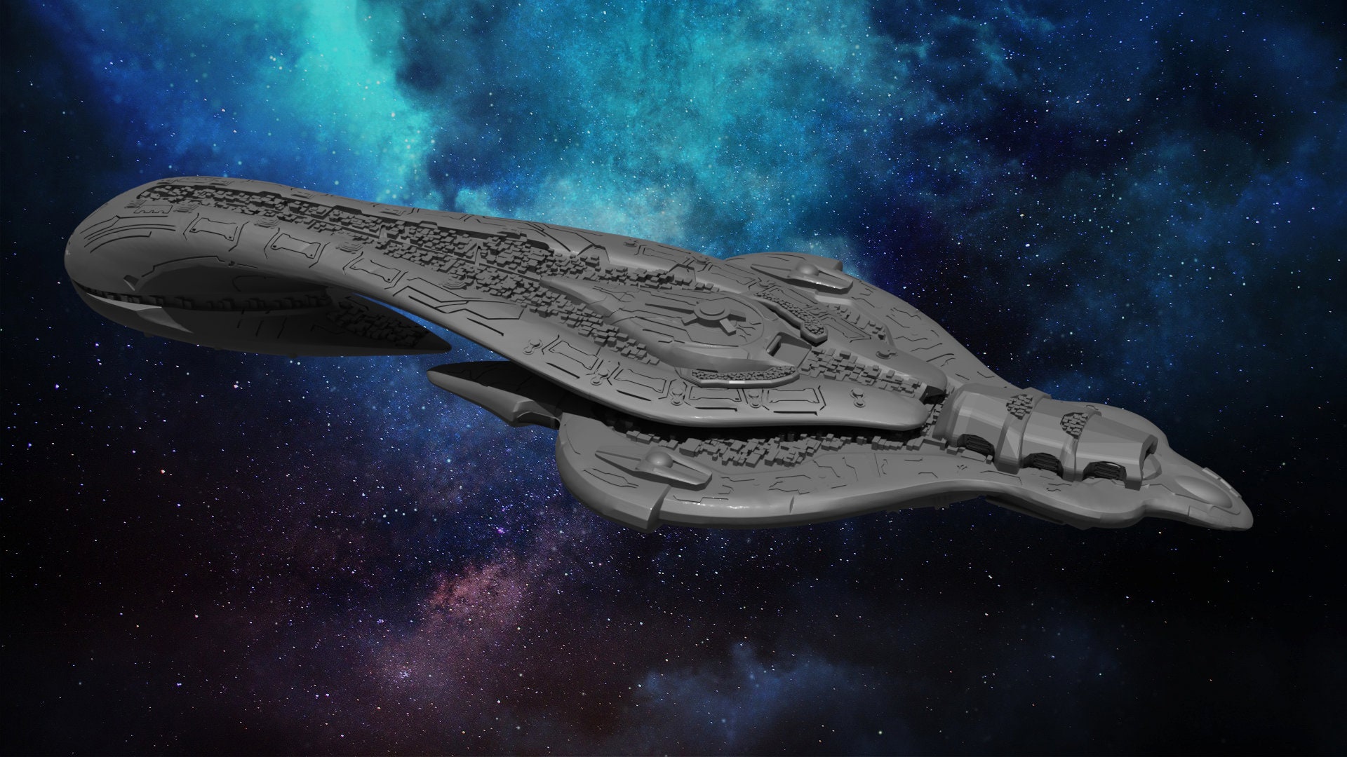 Cso Class Halo Fleet Battles Covenant CSO - Etsy