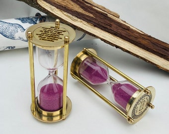 Engraved hourglass Unity hourglass Engraving Mini Sand Timer Custom Engraved Hourglass sand timer discount available best gift for her/him