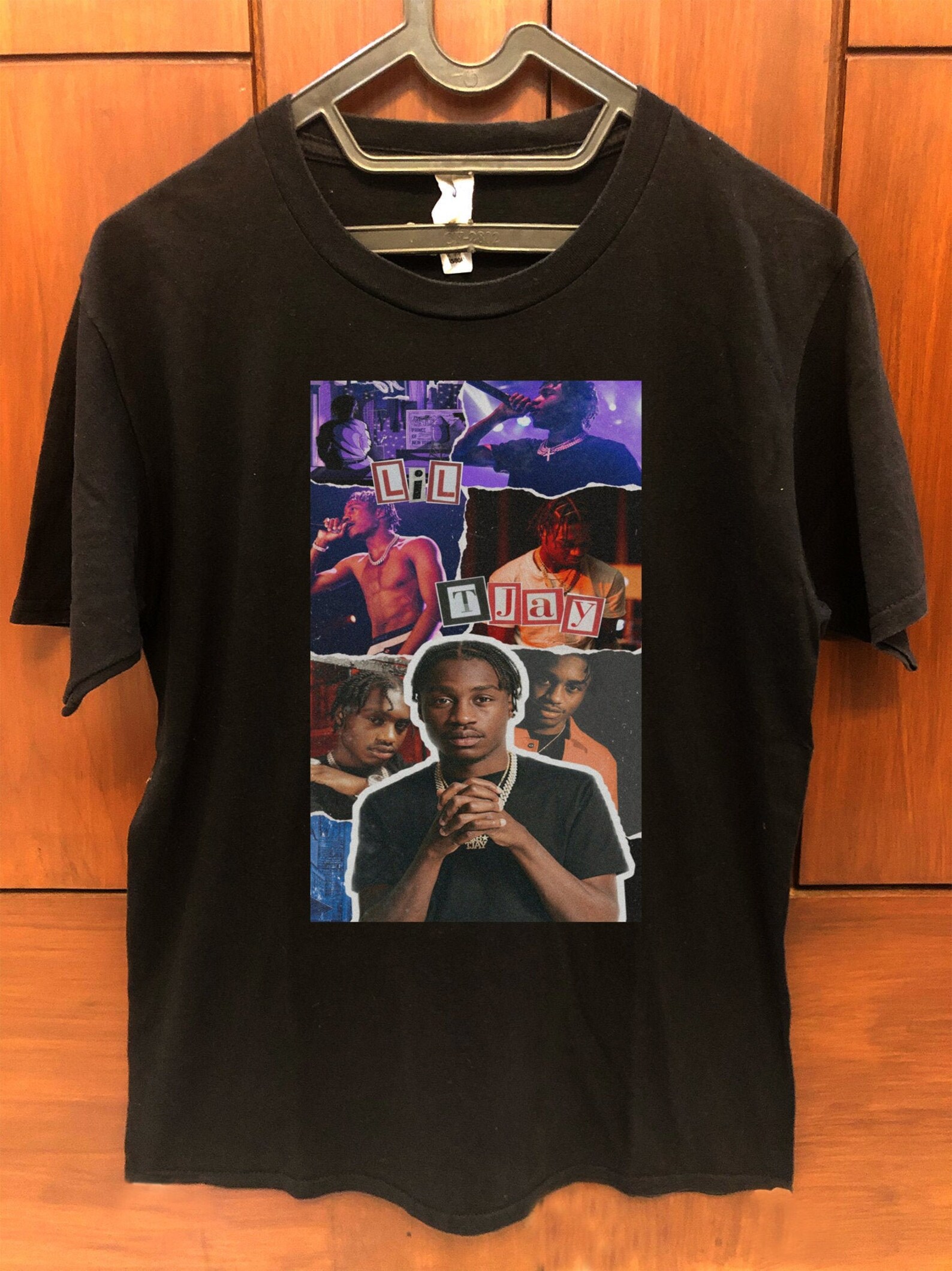 Lil Tjay Shirt Vintage Rap 90s tee Hip Hop T shirt UNISEX | Etsy