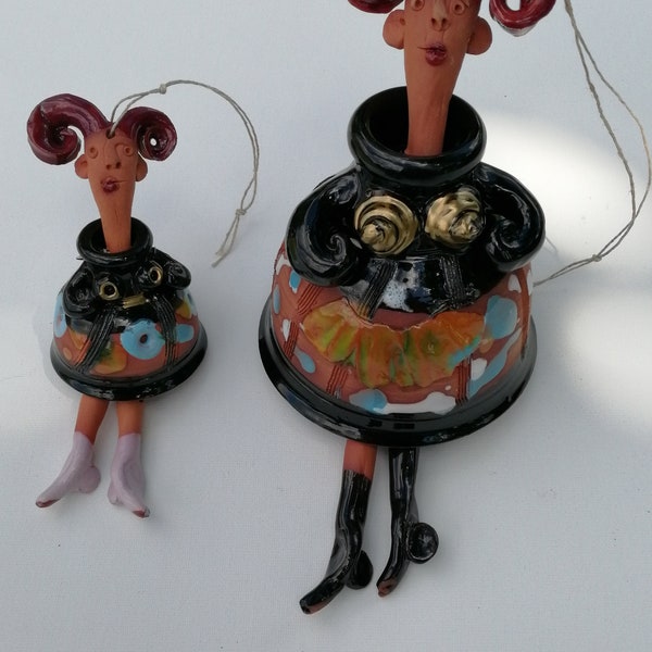 Bell Ceramics Doll for Mom Etsy