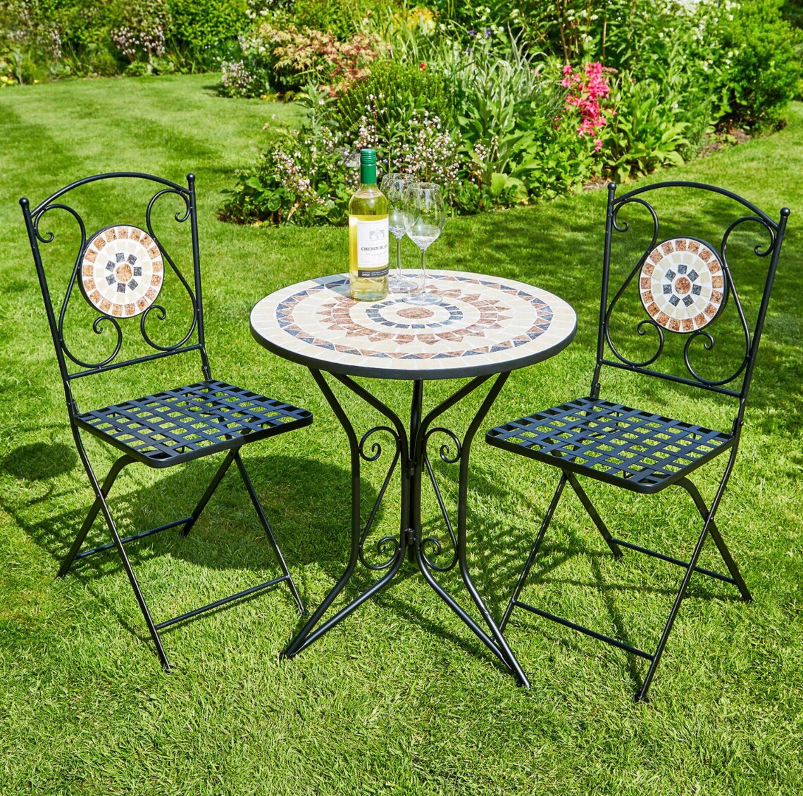 Mosaic Bistro Patio Sets For The Outdoors