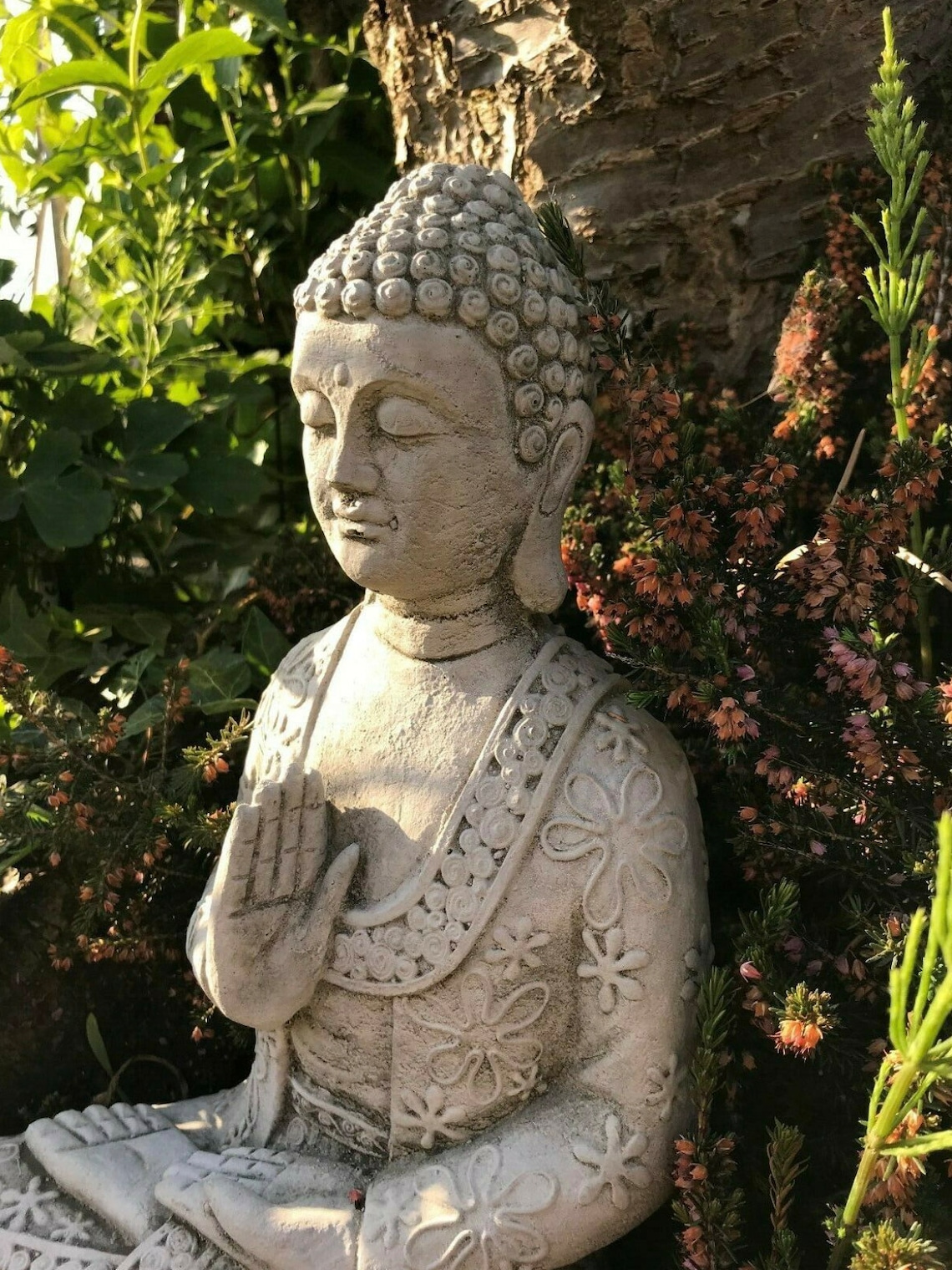 Ornamento de jardín de Buda de