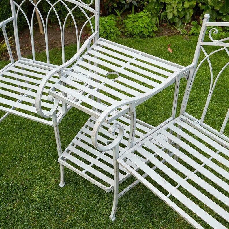 Jack and Jill Love Seat 2 Seater Patio Chair Set Outdoor Etsy UK
