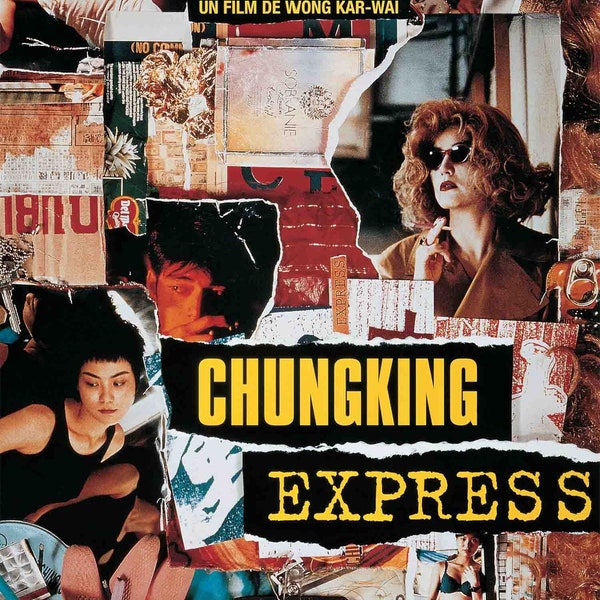 Chungking Express 1994 película POSTER PRINT A5 A2 Wong Kar-Wai culto asiático clásico crimen drama cine película pared arte Decoración