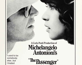 The Passenger 1975 Movie POSTER PRINT A5-A1 70s Antonioni Classic American Cinema Film Wall Art Decor